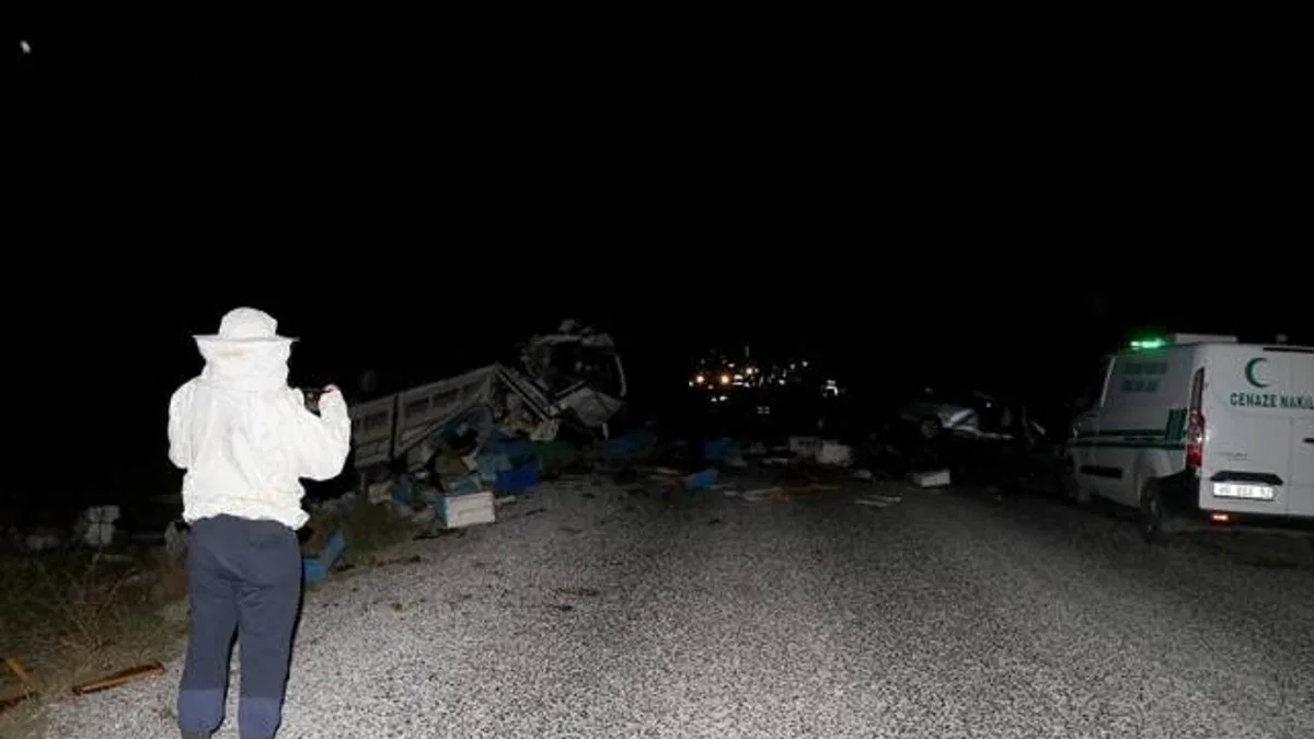 Muğla'da kamyon ile otomobilin çarpıştığı kazada 5 kişi öldü, 2 kişi yaralandı