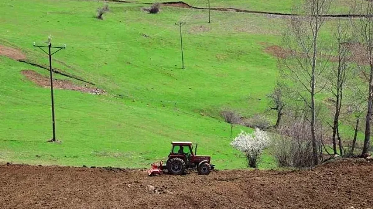 Atıl araziler tarıma dönüşüyor