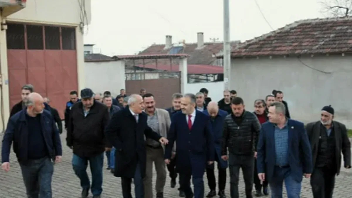 Bursa Yenişehir'de Çiçeközü'nün altyapısı sil baştan