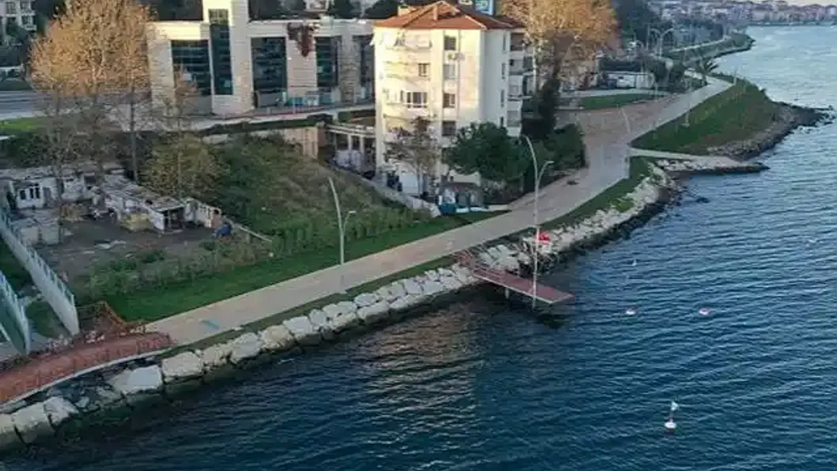 Çift kaydıraklı aquapark yaza hazırlanıyor