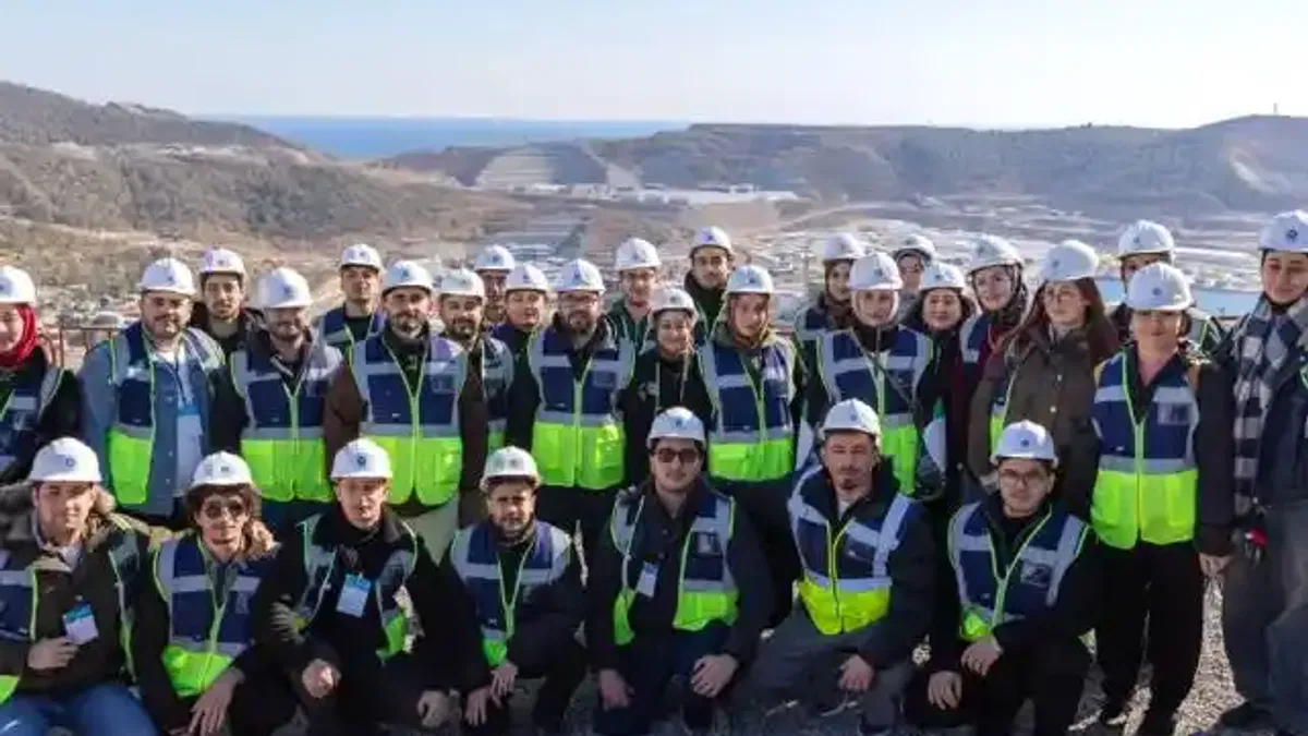 Konya’daki Üniversite Öğrencilerinden Akkuyu NGS Sahasına Ziyaret