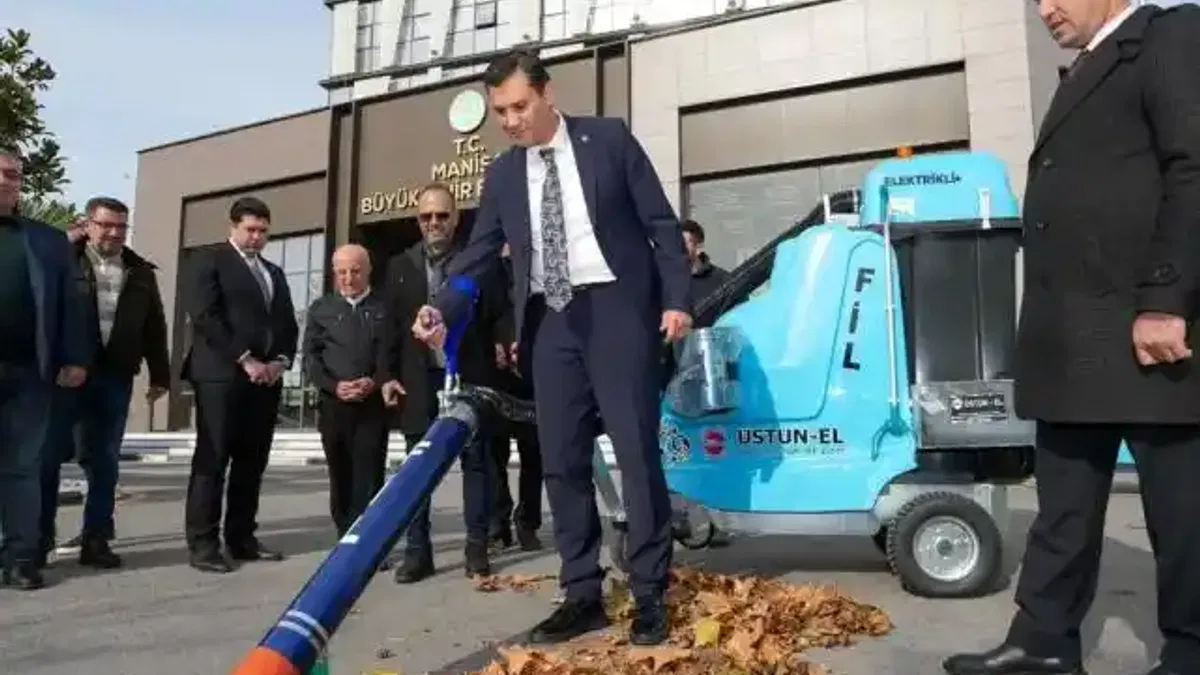 Manisa’nın temizliğini ‘Fil’ yapacak