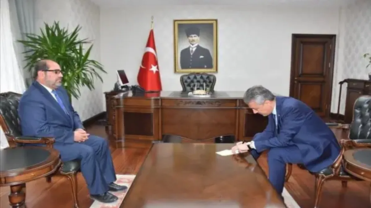 Karaman Valisi Akkoyun, TDV'ye kurban bağışında bulundu