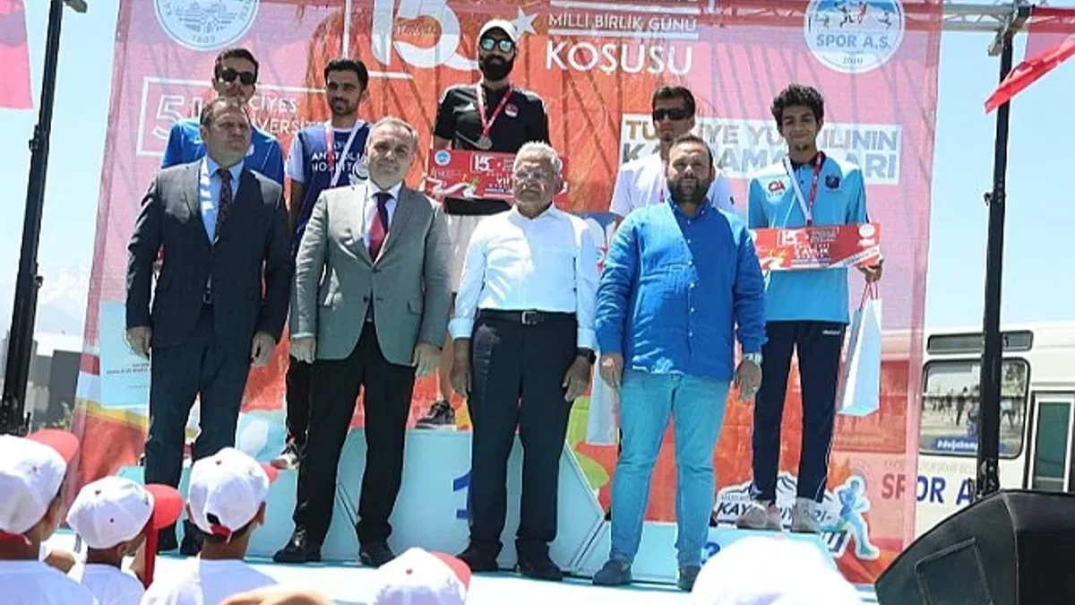 Kayseri Büyükşehir'den 15 Temmuz koşusu