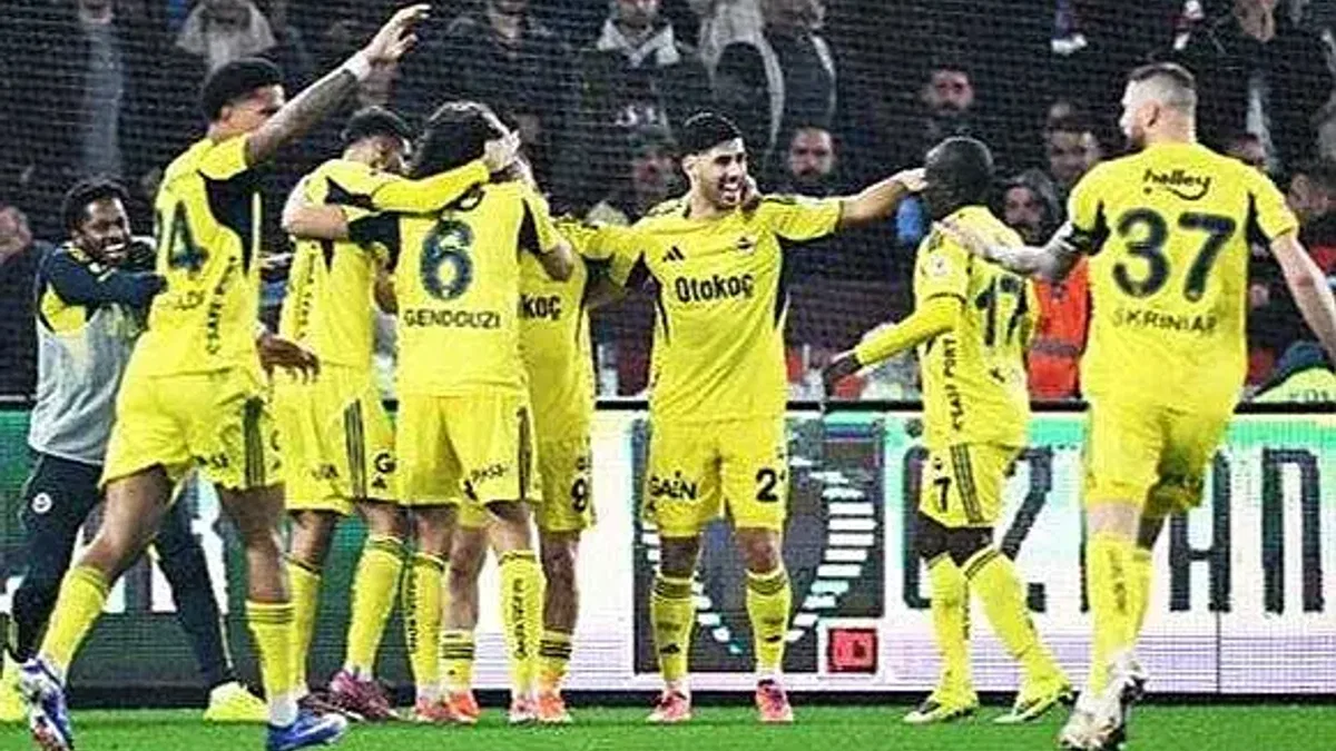 Trabzonspor 2-3 Fenerbahçe (Maç Sonucu)
